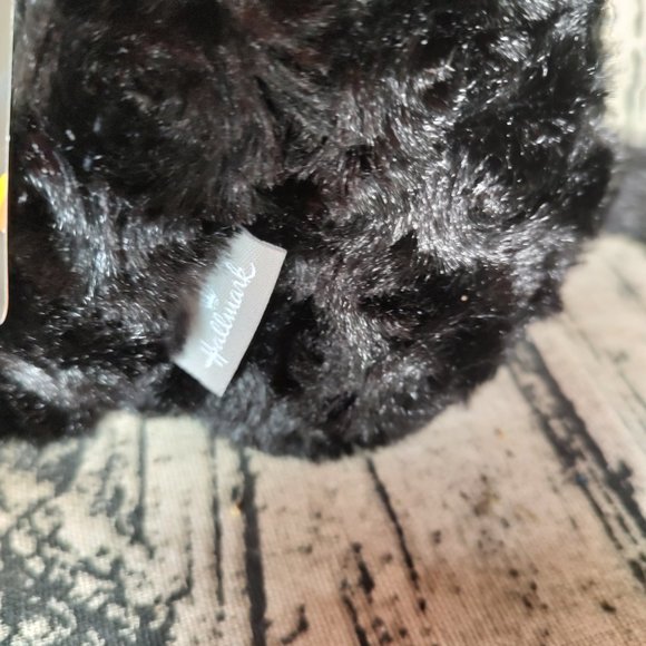 BLACK CAT HALLMARK HALLOWEEN CATICORN PLUSH CANDY CORN UNICORN KITTY SPARKLE NWT - Picture 4 of 5